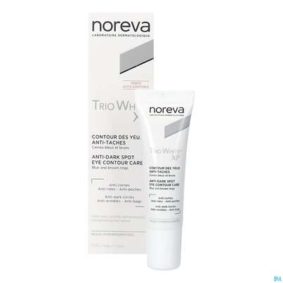 Sie sehen eine Packung Noreva Trio White Xp Augenkontur 10ml, Produktbild: 15 Noreva Trio White Xp Augenkontur 10ml, A-Nr.: 5561513 - 15