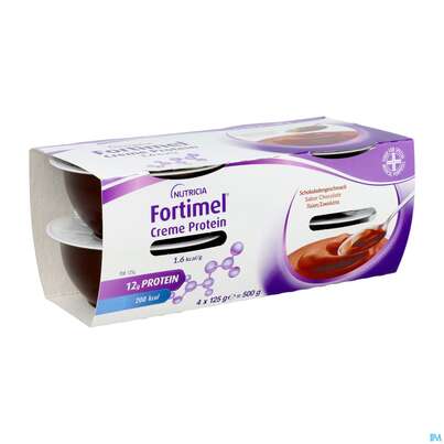 Fortimel/creme Protein 125g Schokolade 4st, A-Nr.: 5894686 - 02