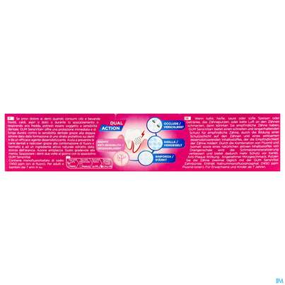 Sie sehen eine Packung Gum Sensivital +zahnpasta 6070 75ml, Produktbild: 09 Gum Sensivital +zahnpasta 6070 75ml, A-Nr.: 3685731 - 09