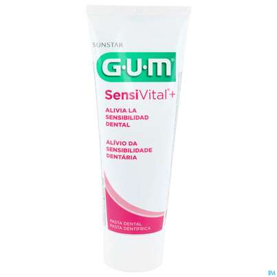 Sie sehen eine Packung Gum Sensivital +zahnpasta 6070 75ml, Produktbild: 11 Gum Sensivital +zahnpasta 6070 75ml, A-Nr.: 3685731 - 11