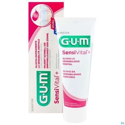 Sie sehen eine Packung Gum Sensivital +zahnpasta 6070 75ml, Produktbild: 13 Gum Sensivital +zahnpasta 6070 75ml, A-Nr.: 3685731 - 13