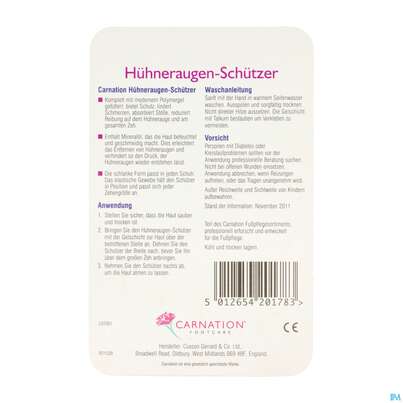 Sie sehen eine Packung Huehneraugen Schuetzer Carnation 1pk, Produktbild: 03 Huehneraugen Schuetzer Carnation 1pk, A-Nr.: 3956986 - 03