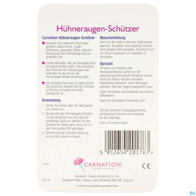 Sie sehen eine Packung Huehneraugen Schuetzer Carnation 1pk, Produktbild: 04 Huehneraugen Schuetzer Carnation 1pk, A-Nr.: 3956986 - 04