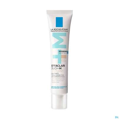 Sie sehen eine Packung La Roche Posay Effaclar Duo+m Unifiant Hell 40ml, Produktbild: 07 La Roche Posay Effaclar Duo+m Unifiant Hell 40ml, A-Nr.: 5883116 - 07