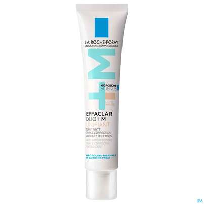 Sie sehen eine Packung La Roche Posay Effaclar Duo+m Unifiant Hell 40ml, Produktbild: 08 La Roche Posay Effaclar Duo+m Unifiant Hell 40ml, A-Nr.: 5883116 - 08
