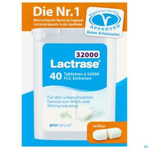 Lactrase Teilbare Tabl Im Spender 32.000 Fcc 40st, A-Nr.: 5818550 - 01