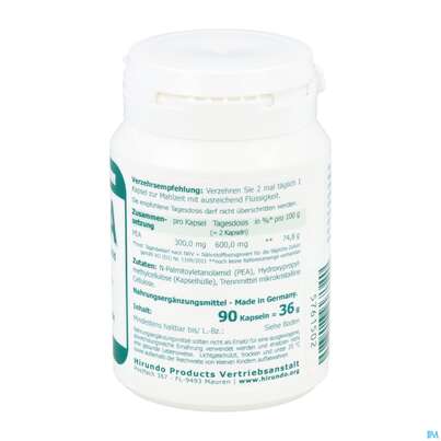 Sie sehen eine Packung Pea Kapseln 300mg 90st, Produktbild: 03 Pea Kapseln 300mg 90st, A-Nr.: 5761502 - 03