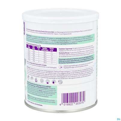 Sie sehen eine Packung Pepticate Syneo Saeuglinge-kleinkinder Kuhmilchallergie 400g Dose 1st, Produktbild: 03 Pepticate Syneo Saeuglinge-kleinkinder Kuhmilchallergie 400g Dose 1st, A-Nr.: 5938343 - 03