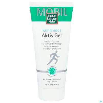 Sie sehen eine Packung Allgaeuer Latschenkiefer Kuehlendes Aktiv Gel 200ml, Produktbild: 09 Allgaeuer Latschenkiefer Kuehlendes Aktiv Gel 200ml, A-Nr.: 5969651 - 09