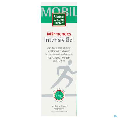 Sie sehen eine Packung Allgaeuer Latschenkiefer Waermendes Intensiv Gel 200ml, Produktbild: 01 Allgaeuer Latschenkiefer Waermendes Intensiv Gel 200ml, A-Nr.: 5969668 - 01