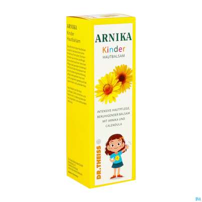 Sie sehen eine Packung Arnika Kinder Hautbalsam Theiss 100ml, Produktbild: 02 Arnika Kinder Hautbalsam Theiss 100ml, A-Nr.: 5937303 - 02