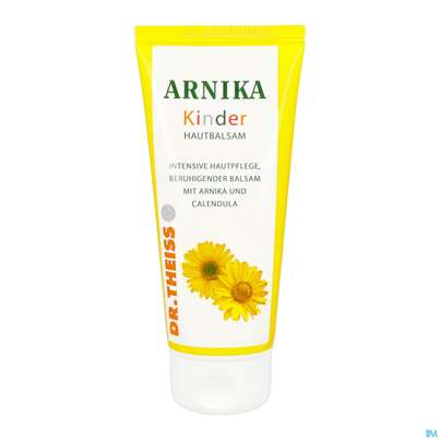 Sie sehen eine Packung Arnika Kinder Hautbalsam Theiss 100ml, Produktbild: 10 Arnika Kinder Hautbalsam Theiss 100ml, A-Nr.: 5937303 - 10