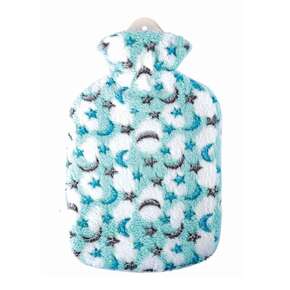 Wärmflasche Plüschbezug Mond &amp;amp; Sterne 2,0L, A-Nr.: 5673531 - 01