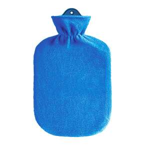 Wärmflasche Fleecebezug blau 2,0L, A-Nr.: 5398438 - 01