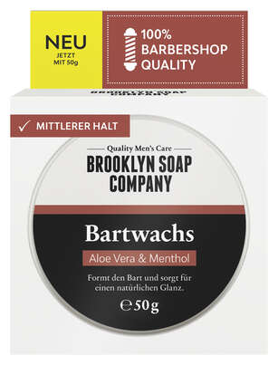 Sie sehen eine Packung BSC Bartwachs 50G, Produktbild: 01 BSC Bartwachs 50G, A-Nr.: 6034218 - 01