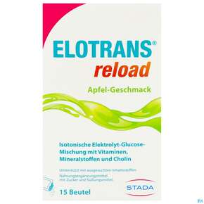 Elotrans Reload Pulver Apfel-geschmack Beute 15st, A-Nr.: 5972943 - 01