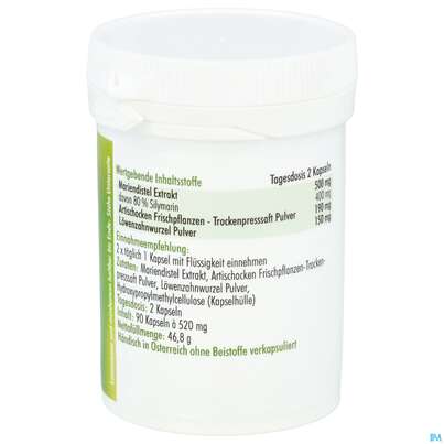 Mariendistel Kapseln +artischocke Anatis 90st, A-Nr.: 5071625 - 03