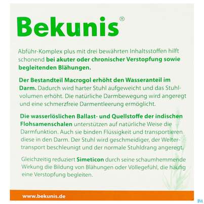 Bekunis Abfuehr-komplex Plus Pulver Nr 63 10st, A-Nr.: 5992354 - 08