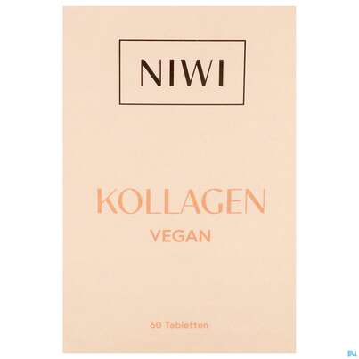 Sie sehen eine Packung Kollagen Tabl Niwi Vegan 60st, Produktbild: 01 Kollagen Tabl Niwi Vegan 60st, A-Nr.: 5942468 - 01