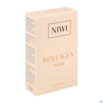 Sie sehen eine Packung Kollagen Tabl Niwi Vegan 60st, Produktbild: 02 Kollagen Tabl Niwi Vegan 60st, A-Nr.: 5942468 - 02
