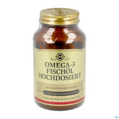 Omega -3 Kapseln Hochdosiert Solgar 12557 50st, A-Nr.: 5790461 - 01