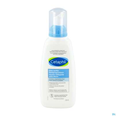 Sie sehen eine Packung Cetaphil Reinigungsschaum Extra Sanft 236ml, Produktbild: 01 Cetaphil Reinigungsschaum Extra Sanft 236ml, A-Nr.: 5759669 - 01
