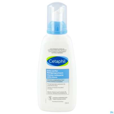 Sie sehen eine Packung Cetaphil Reinigungsschaum Extra Sanft 236ml, Produktbild: 02 Cetaphil Reinigungsschaum Extra Sanft 236ml, A-Nr.: 5759669 - 02