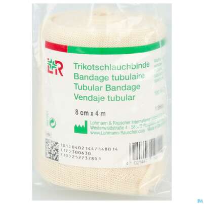 Schlauchverband Trikotschlauchbinden Nach Din 61633 -rauscher 4mx 8cm 1st, A-Nr.: 1500041 - 02