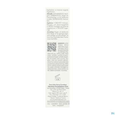 Sie sehen eine Packung Avene Basislinie Beruhigende Augencreme 15ml, Produktbild: 06 Avene Basislinie Beruhigende Augencreme 15ml, A-Nr.: 5961394 - 06