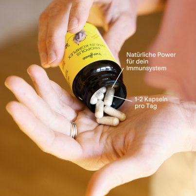 Sie sehen eine Packung Propolis Immun-Komplex, Produktbild: 06 Propolis Immun-Komplex, A-Nr.: 5997920 - 06