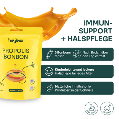 Sie sehen eine Packung Propolis Bonbons, Produktbild: 03 Propolis Bonbons, A-Nr.: 5997966 - 03