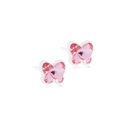 Blomdahl Ohrstecker Schmetterlinge rose, A-Nr.: 6036714 - 01