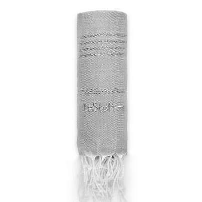 LeStoff Hamamtuch Grey-Silver, A-Nr.: 5839813 - 01