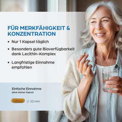 Sie sehen eine Packung Dr. Böhm Gedächtnis aktiv, Produktbild: 05 Dr. Böhm Gedächtnis aktiv, A-Nr.: 5564948 - 05