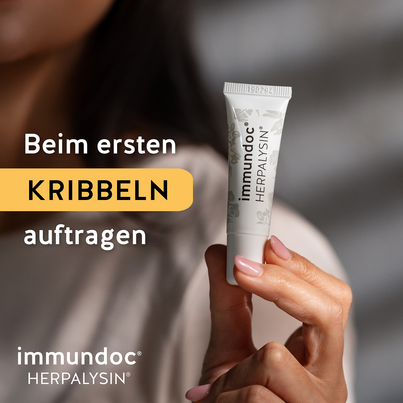 Sie sehen eine Packung immundoc® HERPALYSIN®, Produktbild: 03 immundoc® HERPALYSIN®, A-Nr.: 5452215 - 03