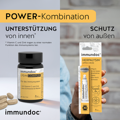 Sie sehen eine Packung immundoc® HERPALYSIN®, Produktbild: 06 immundoc® HERPALYSIN®, A-Nr.: 5452215 - 06