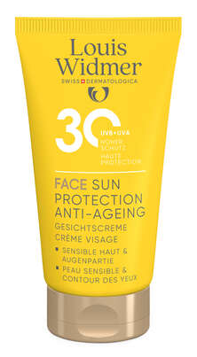 Sie sehen eine Packung Face Sun Protection Anti-Ageing 30, Produktbild: 01 Face Sun Protection Anti-Ageing 30, A-Nr.: 5898715 - 01