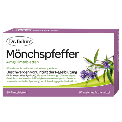 Sie sehen eine Packung Dr. Böhm Mönchspfeffer, Produktbild: 01 Dr. Böhm Mönchspfeffer, A-Nr.: 3524376 - 01