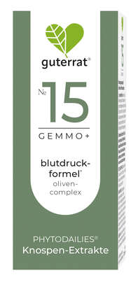 Sie sehen eine Packung Guterrat Nr. 15 Blutdruckformel Tropfen, Produktbild: 01 Guterrat Nr. 15 Blutdruckformel Tropfen, A-Nr.: 6011683 - 01
