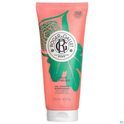 Sie sehen eine Packung Roger & Gallet Fleur/de Figuier Showergel 200ml, Produktbild: 05 Roger & Gallet Fleur/de Figuier Showergel 200ml, A-Nr.: 5669021 - 05