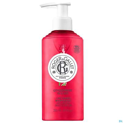 Sie sehen eine Packung Roger & Gallet Gingembre Rouge Wellbeing Body Lotion 250ml, Produktbild: 04 Roger & Gallet Gingembre Rouge Wellbeing Body Lotion 250ml, A-Nr.: 5715436 - 04