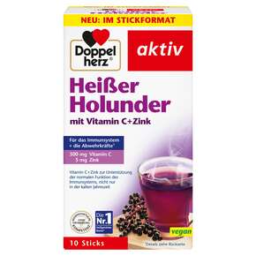 Doppelherz Heißer Holunder mit Vitamin C + Zink, A-Nr.: 5678190 - 01