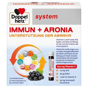 Doppelherz system IMMUN + ARONIA - UNTERSTÜTZUNG DER ABWEHR, A-Nr.: 5678008 - 01