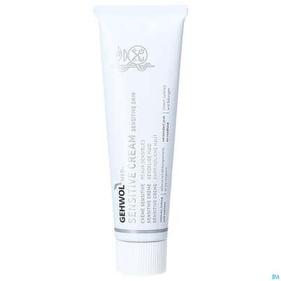 Sie sehen eine Packung Gehwol Med.sensitive Creme Nr.64143 75ml, Produktbild: 16 Gehwol Med.sensitive Creme Nr.64143 75ml, A-Nr.: 4792707 - 16