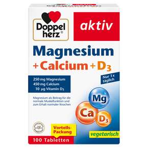 Doppelherz Magnesium + Calcium + D3, A-Nr.: 3821223 - 01