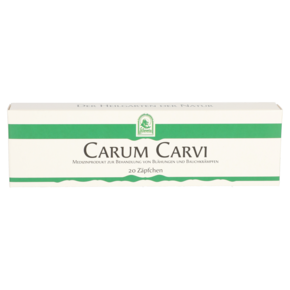 Carum Carvi Zäpfchen 1g 20 Stk., A-Nr.: 4566566 - 01