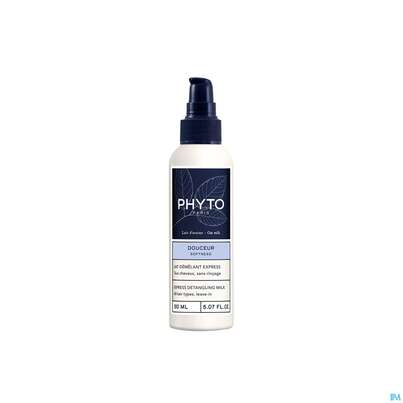 Sie sehen eine Packung Phyto Softness Express Detangling Milk 150ml, Produktbild: 02 Phyto Softness Express Detangling Milk 150ml, A-Nr.: 5771357 - 02