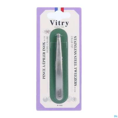 Sie sehen eine Packung Pinzetten Vitry/professional Abgewinkelt 9,5cm Rostfrei 1st, Produktbild: 02 Pinzetten Vitry/professional Abgewinkelt 9,5cm Rostfrei 1st, A-Nr.: 4627606 - 02