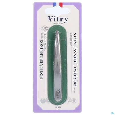 Sie sehen eine Packung Pinzetten Vitry/professional Abgewinkelt 9,5cm Rostfrei 1st, Produktbild: 03 Pinzetten Vitry/professional Abgewinkelt 9,5cm Rostfrei 1st, A-Nr.: 4627606 - 03