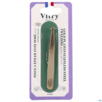 Pinzetten Vitry/professionelle Vergoldet Rostfrei 9cm 4022 1st, A-Nr.: 4627983 - 02